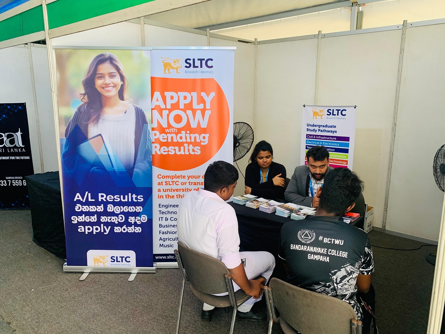 SLTC at X-Ban Educational Exhibition and Carnival