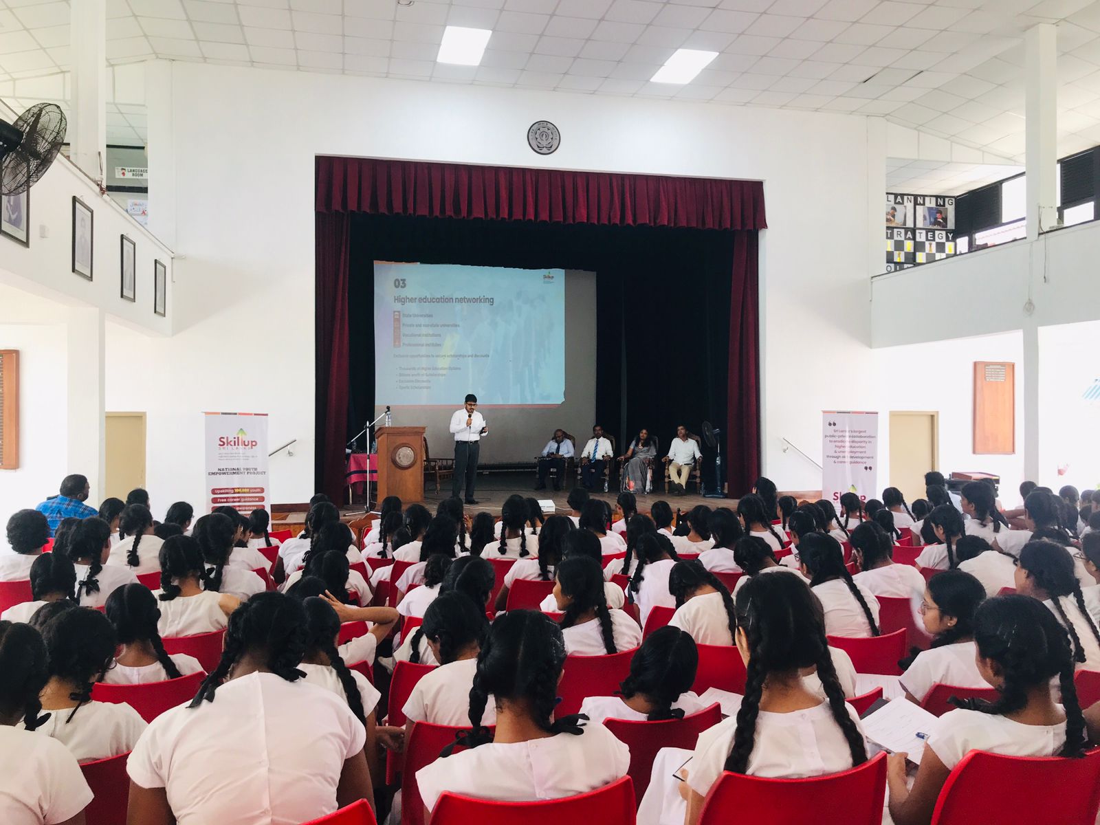 SLTC Inspires Youth at Sirimavo Bandaranaike Vidyalaya during SkillUp Program