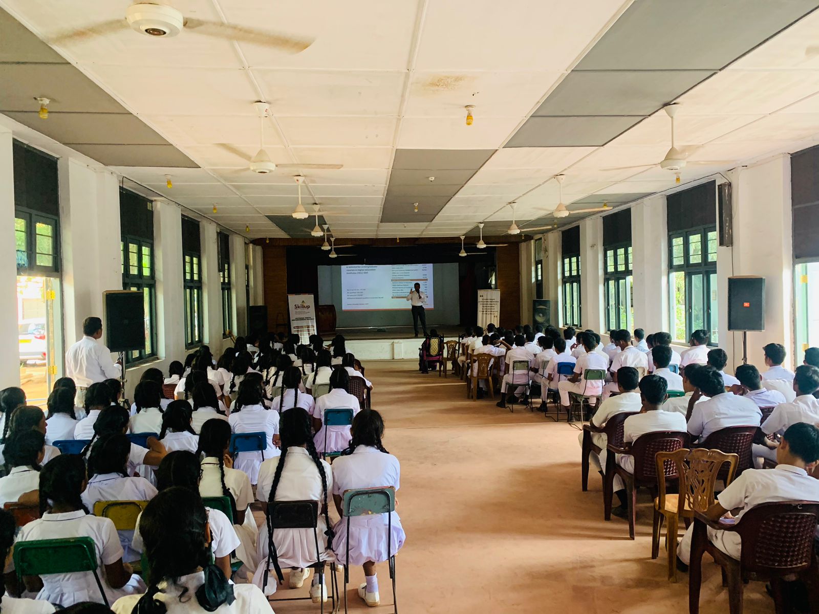 SLTC x SkillUp Sri Lanka, Empowers Future Leaders at Harischandra College