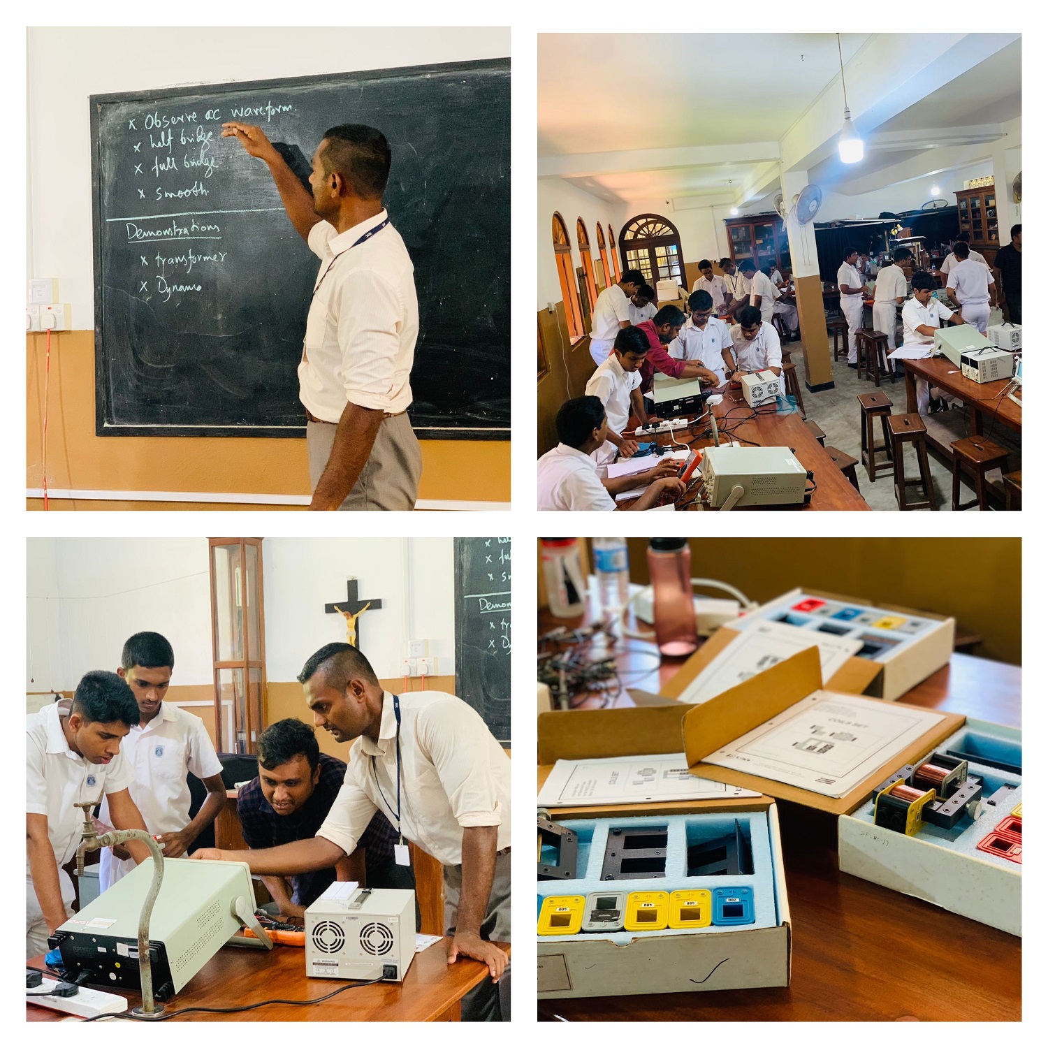 St. Joseph’s College, Colombo hosts interactive A-Level electrical experiments