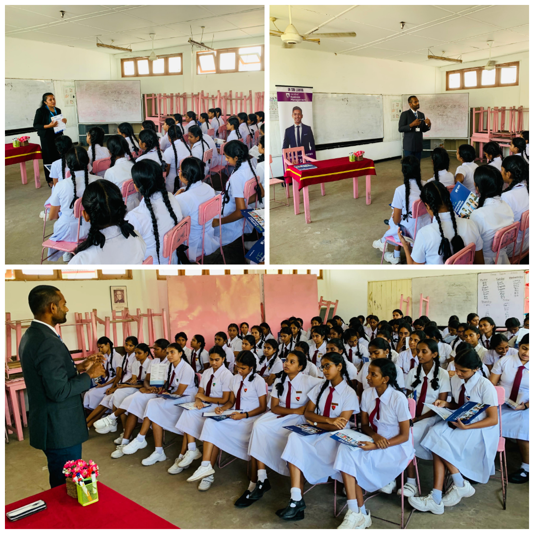 Career Guidance Session at Samudra Devi Balika Vidyalaya, Nugegoda