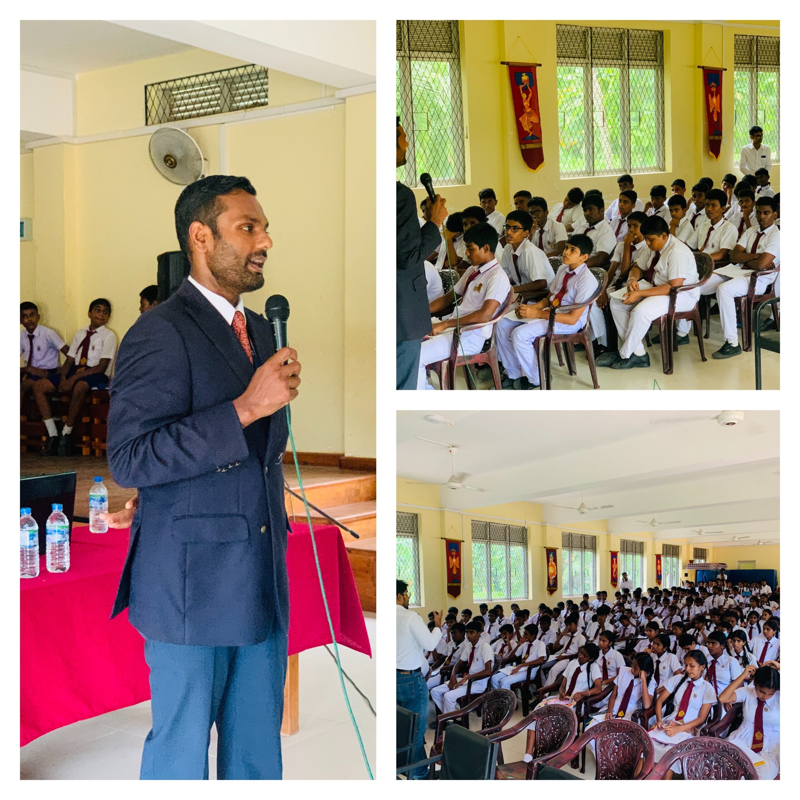 SkillUp Sri Lanka at Sri Pangnananda National College, Raddoluwa