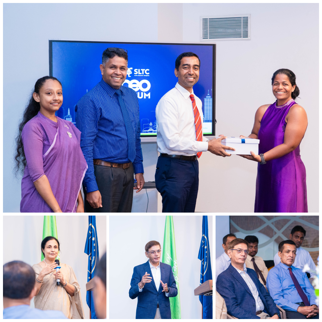 Exclusive CEO Forum for SLTC MBA Students 
