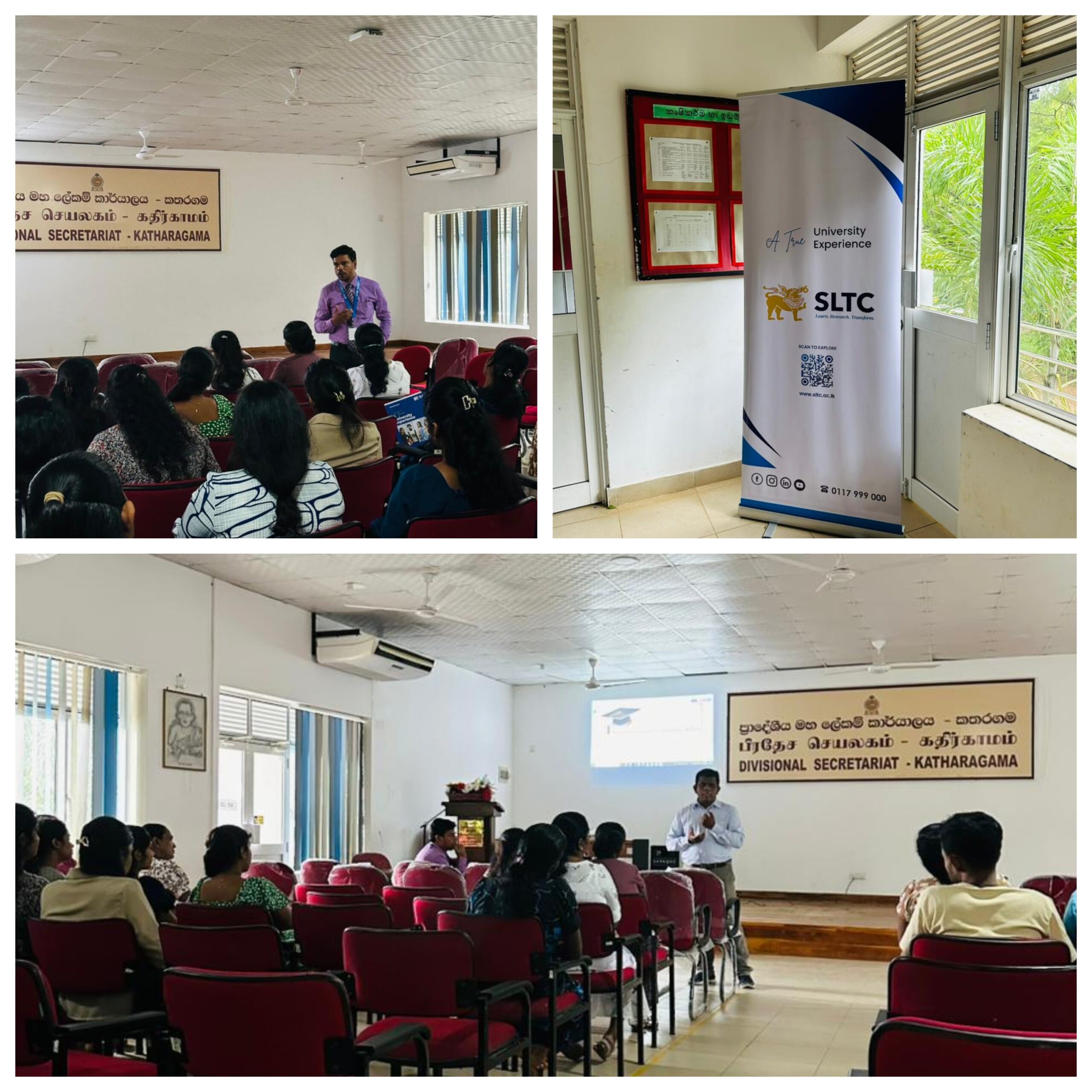 SLTC Guides Students in Kataragama on IFSLS