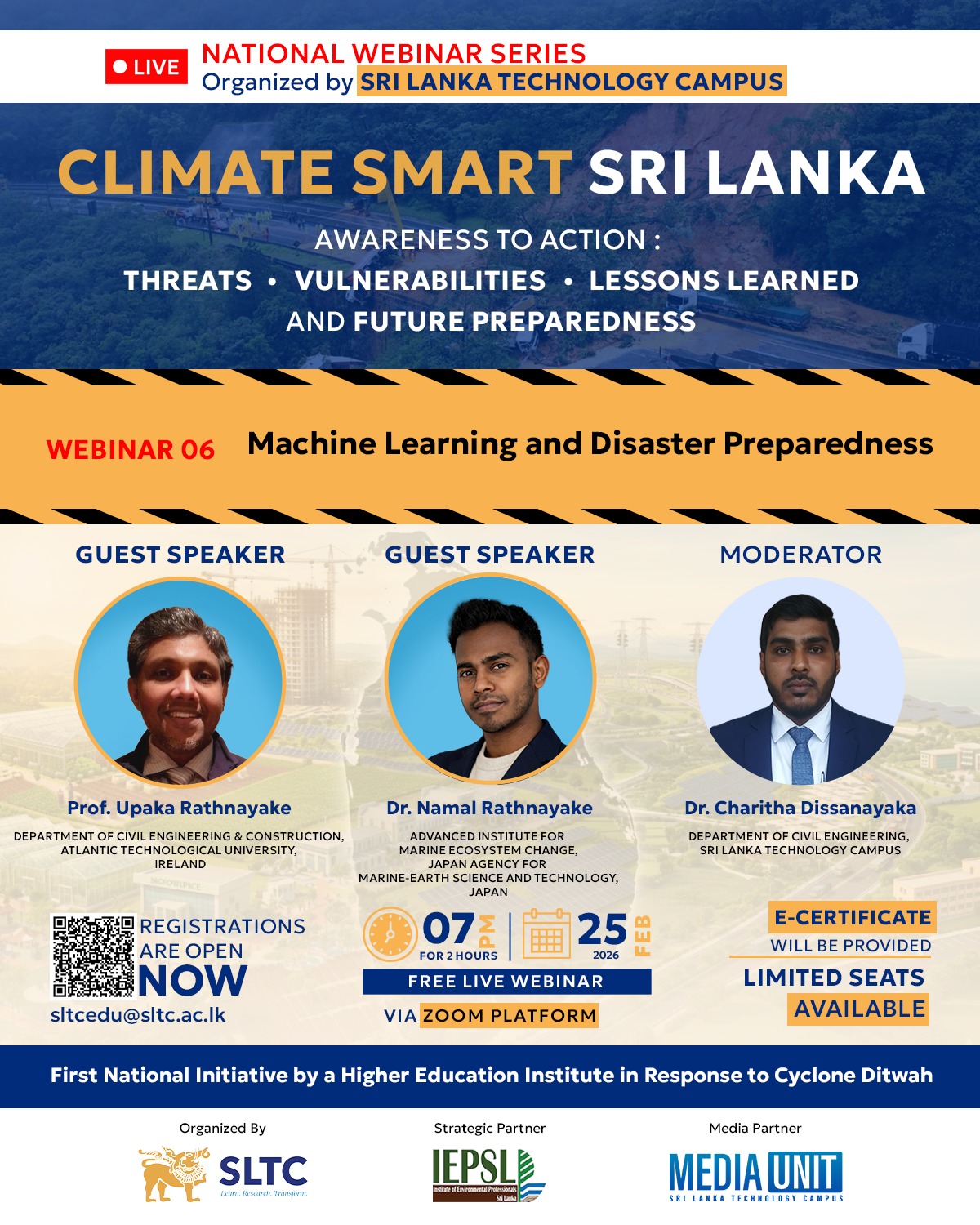Climate Smart Sri Lanka – National Webinar Series