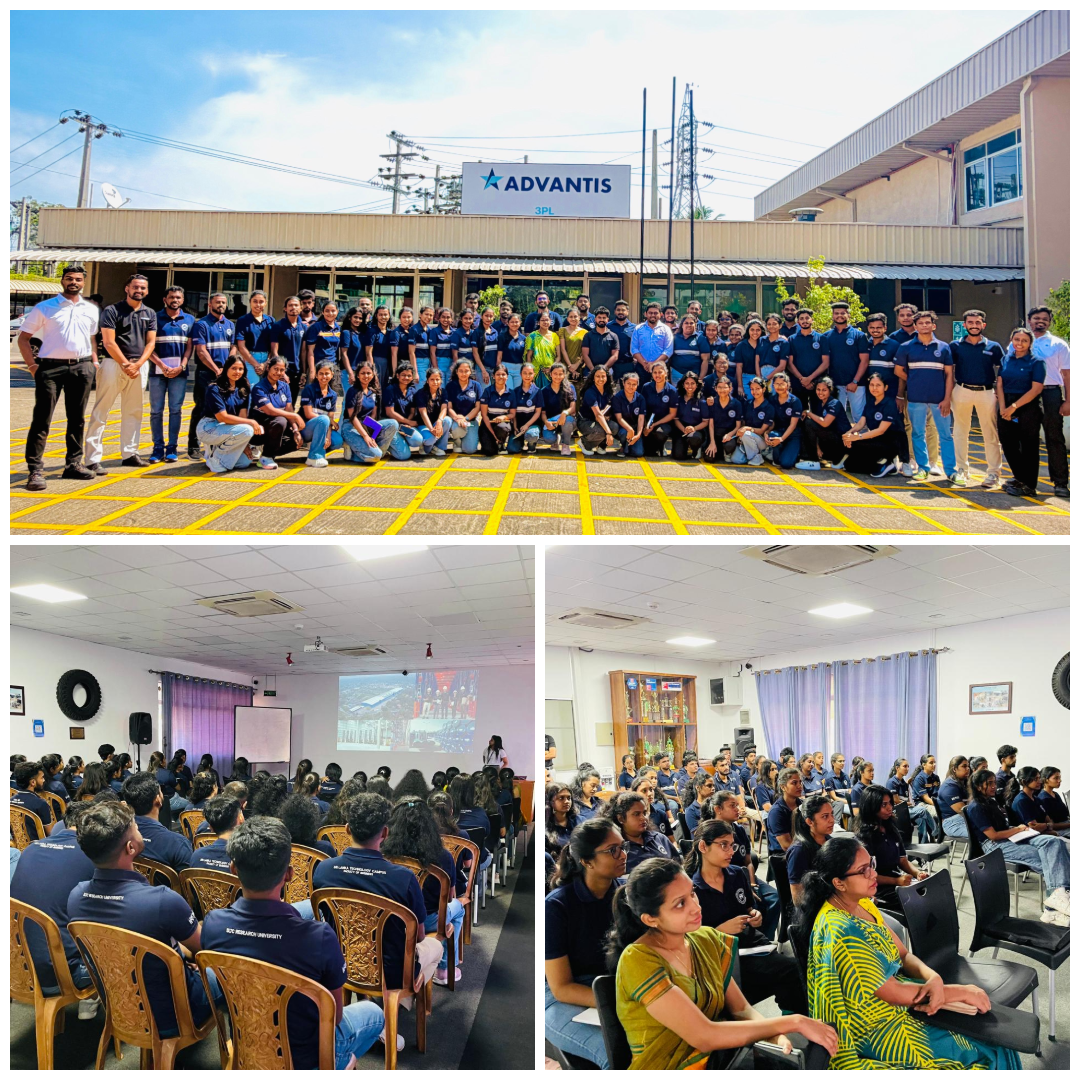 SLTC BBM Students Gain Hands-On Logistics Experience at Advantis – 3PL Plus