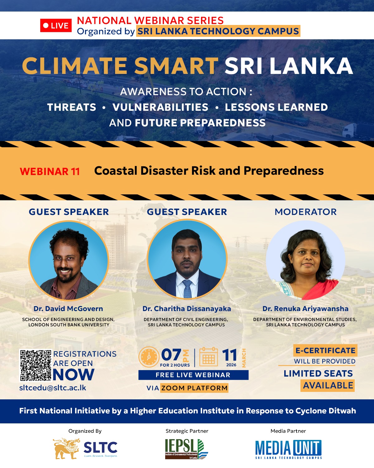Climate Smart Sri Lanka – National Webinar Series