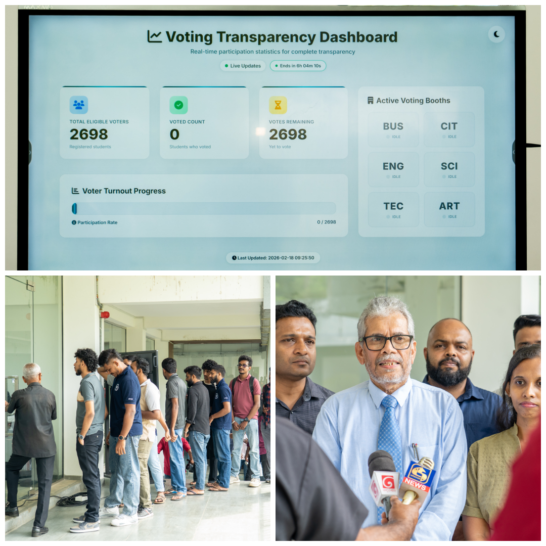 A new milestone in student leadership at SLTC! 