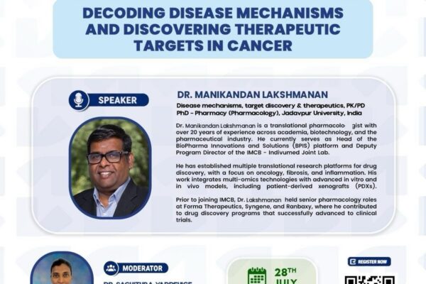 IRC 2026 3rd Pre-Conference Webinar: Decoding Disease Mechanisms and Discovering Therapeutic Targets in Cancer