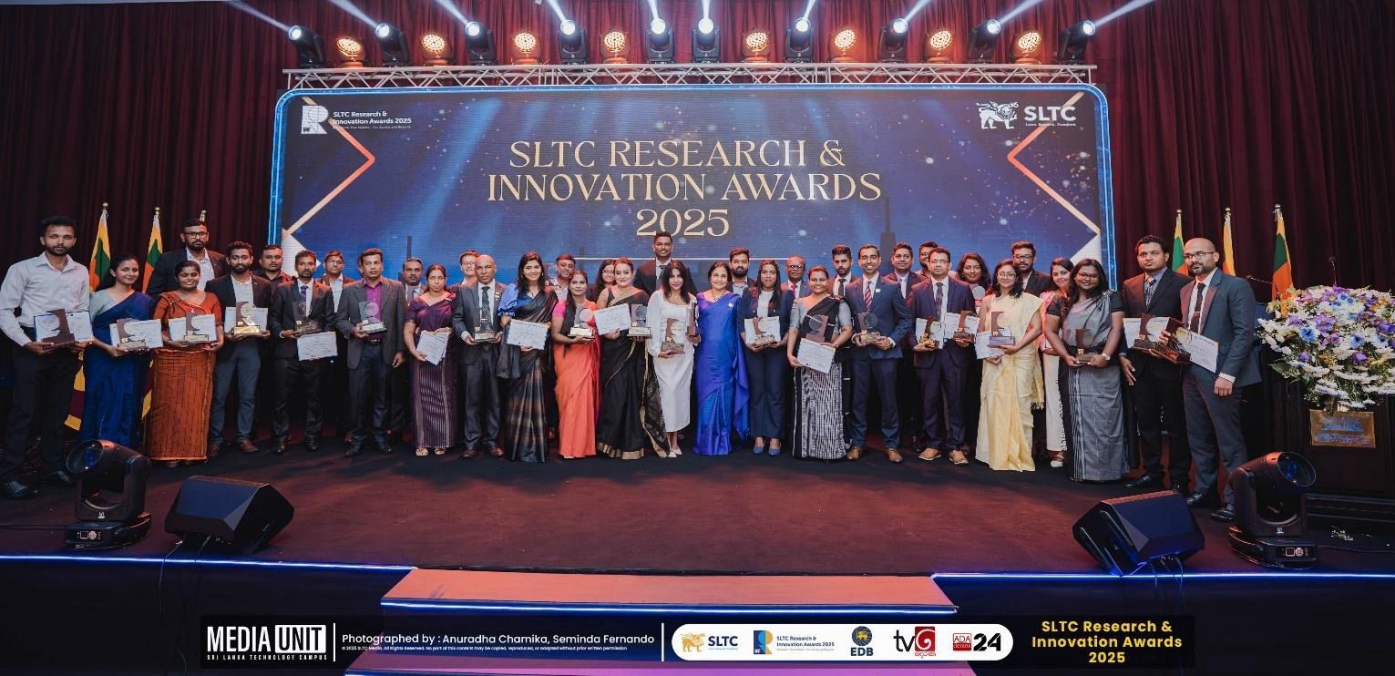 SLTC Research & Innovation Awards 2025 ceremony