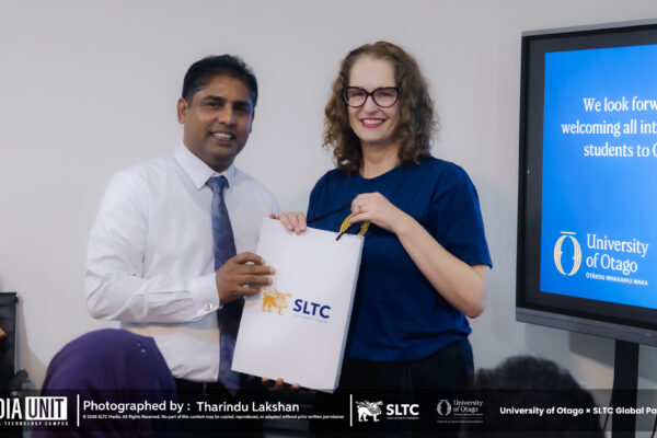 SLTC Hosts University of Otago Information Session to Launch Global Pathway Programme