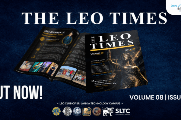 Introducing the First Issue of Volume 08 – LEO TIMES Magazine