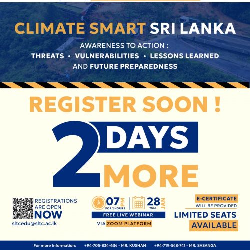 Climate Smart Sri Lanka: Awareness to Action