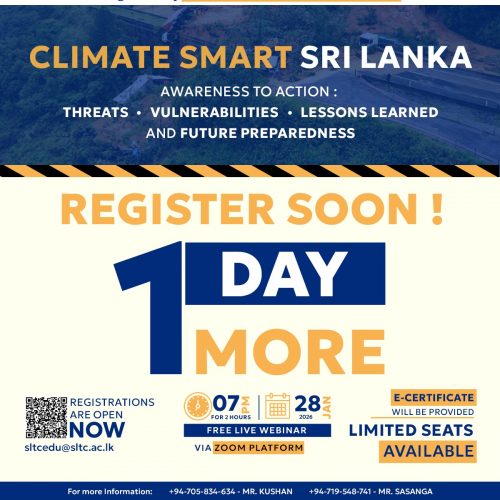 Climate Smart Sri Lanka: Awareness to Action