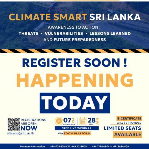 Climate Smart Sri Lanka: Awareness to Action
