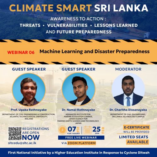 Climate Smart Sri Lanka – National Webinar Series